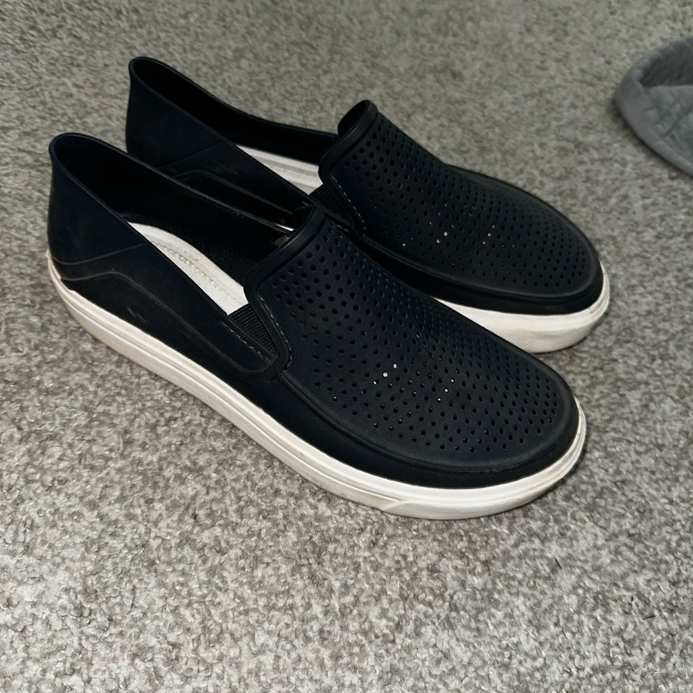 Crocs Slip On Flats Navy size 9
